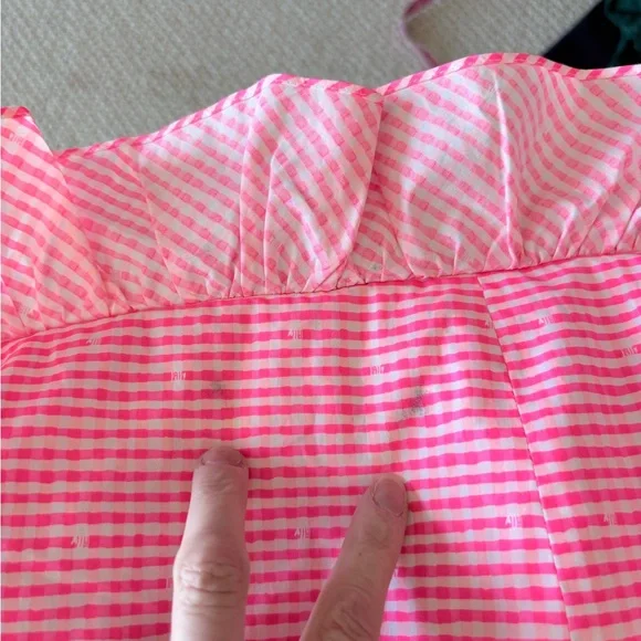 Lilly Pulitzer Pink Striped Woman Dress - Picture 3 of 4